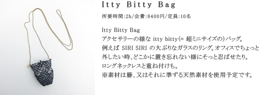 Itty Bitty Bag